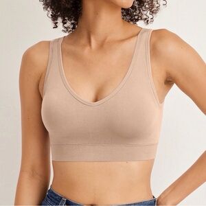 Jockey Nude Seamfree Bralette - Light Beige